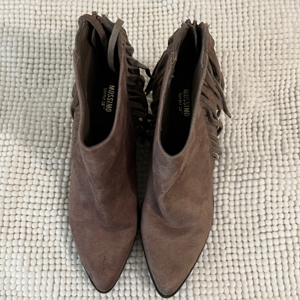 Taupe Mossimo booties